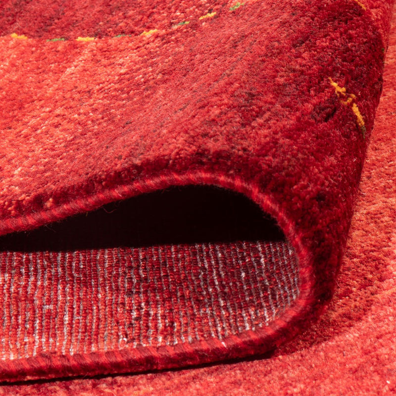 Tapis Gabbeh - Loribaft Persan - 240 x 183 cm - rouge