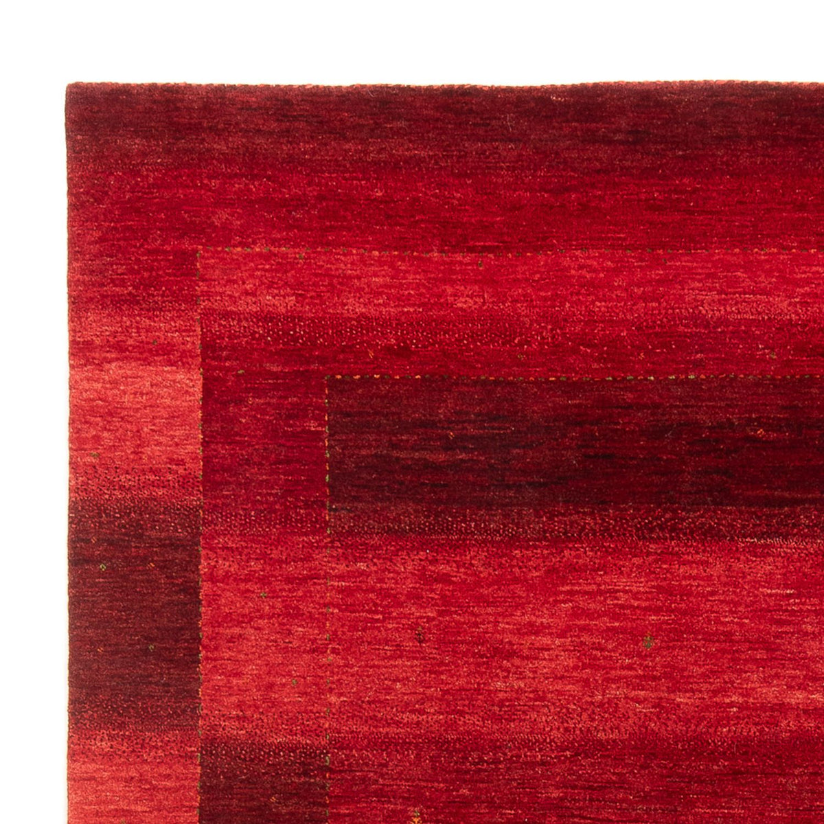 Tapis Gabbeh - Loribaft Persan - 285 x 213 cm - rouge