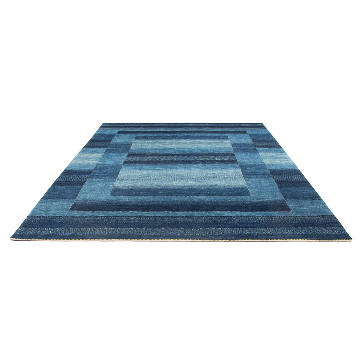 Tapis Gabbeh - Loribaft Persan - 286 x 212 cm - bleu de mer