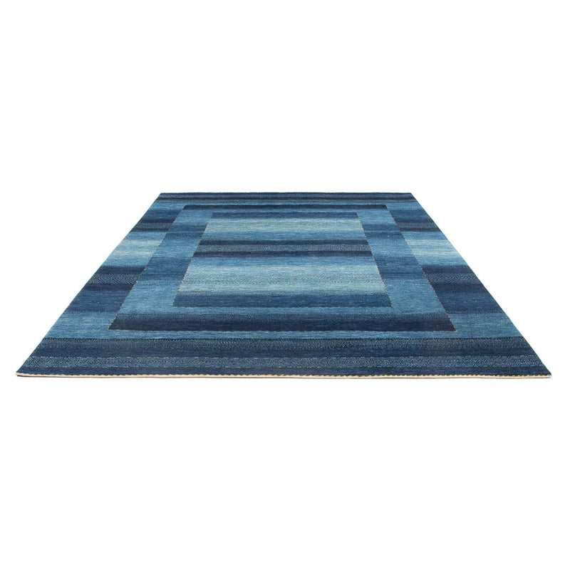 Tapis Gabbeh - Loribaft Persan - 286 x 212 cm - bleu de mer