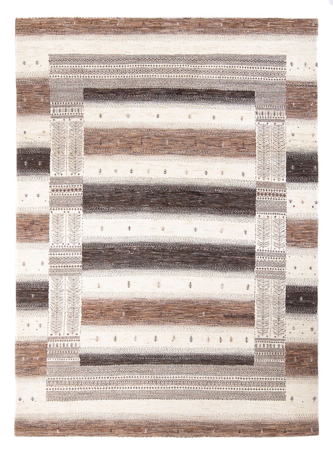 Tapis Gabbeh - Loribaft Persan - 305 x 222 cm - multicolore