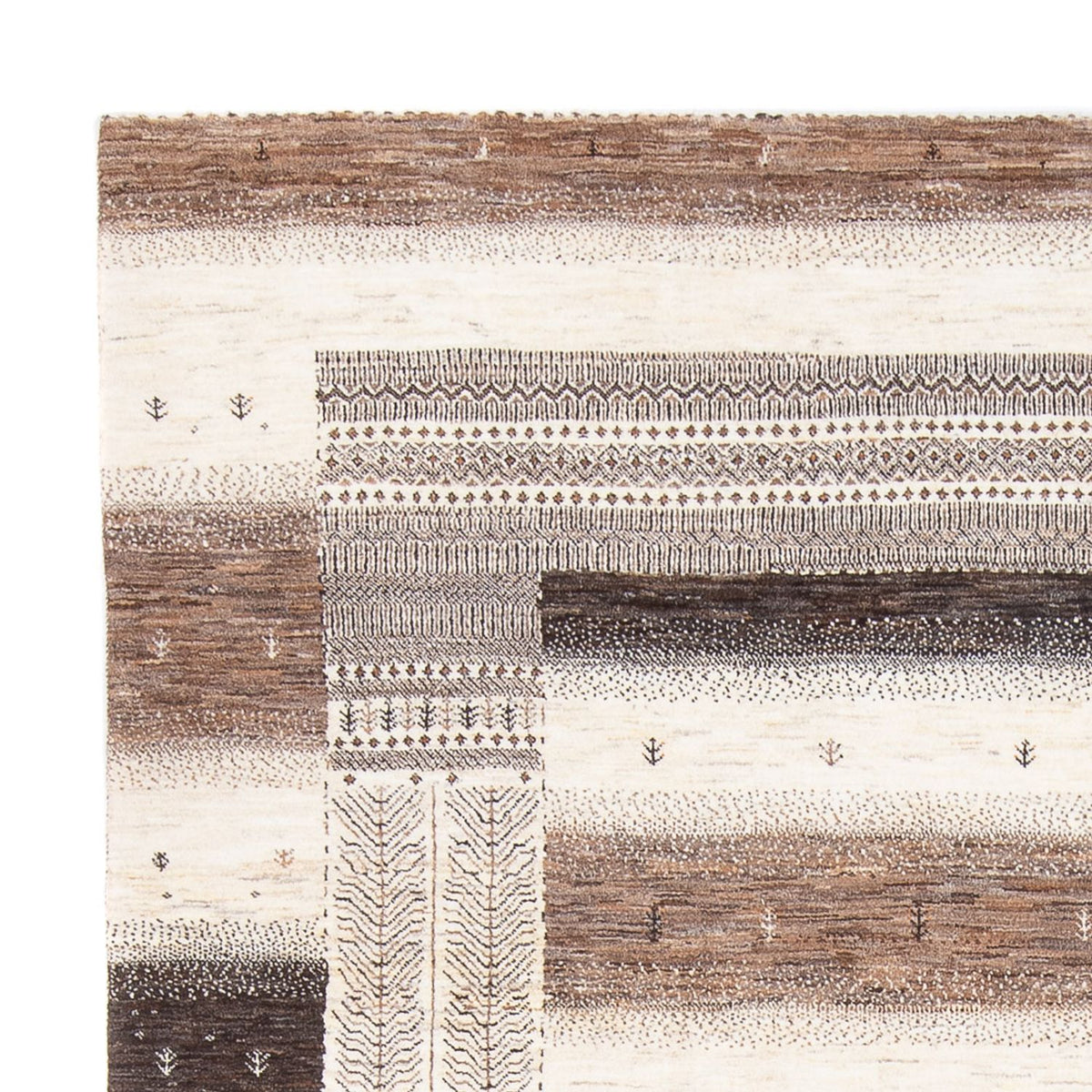 Tapis Gabbeh - Loribaft Persan - 305 x 222 cm - multicolore