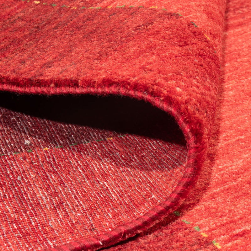 Tapis Gabbeh - Loribaft Persan - 297 x 221 cm - rouge