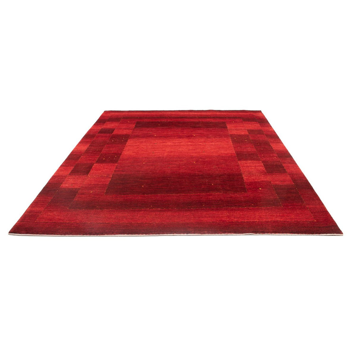 Tapis Gabbeh - Loribaft Persan - 297 x 221 cm - rouge