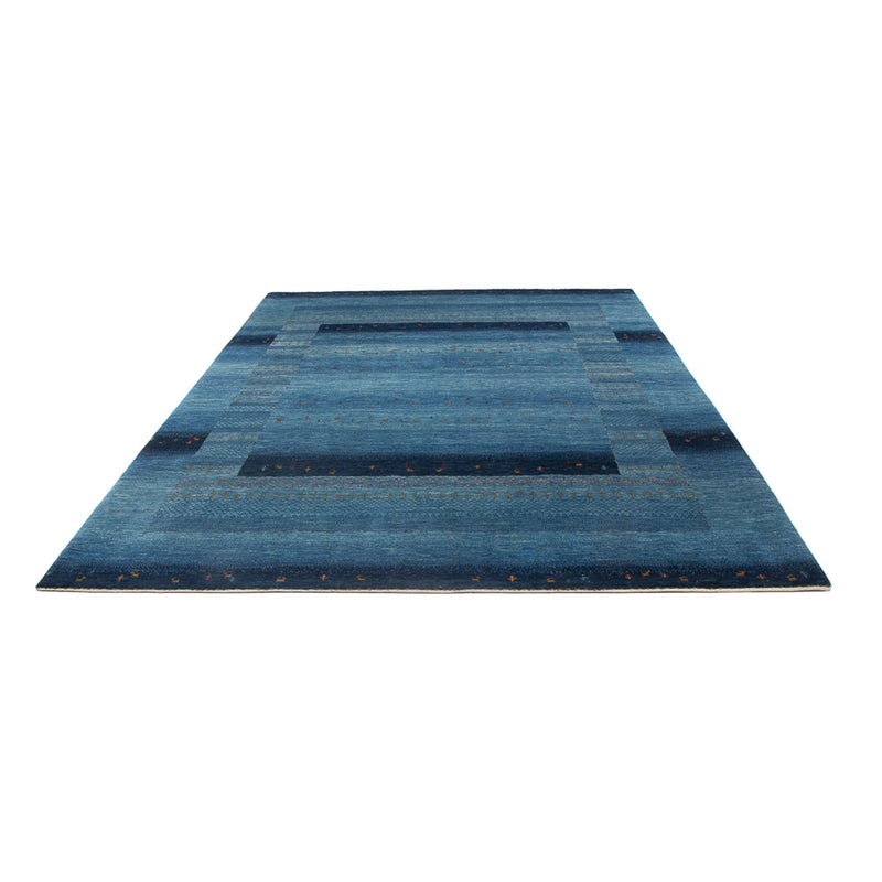 Tapis Gabbeh - Loribaft Persan - 300 x 214 cm - bleu de mer