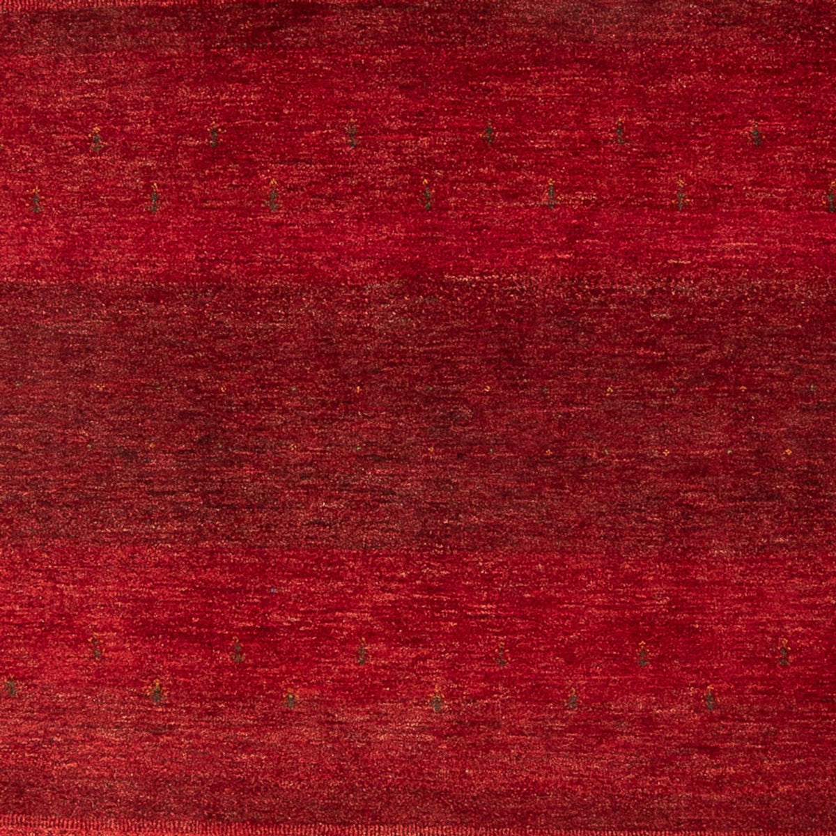 Tapis Gabbeh - Loribaft Persan - 302 x 219 cm - rouge