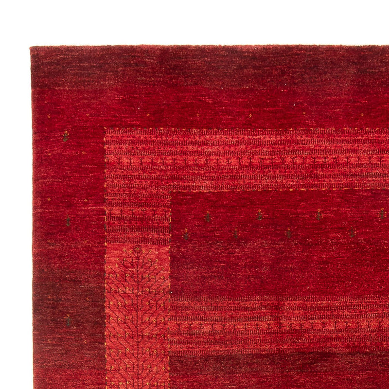 Tapis Gabbeh - Loribaft Persan - 302 x 219 cm - rouge