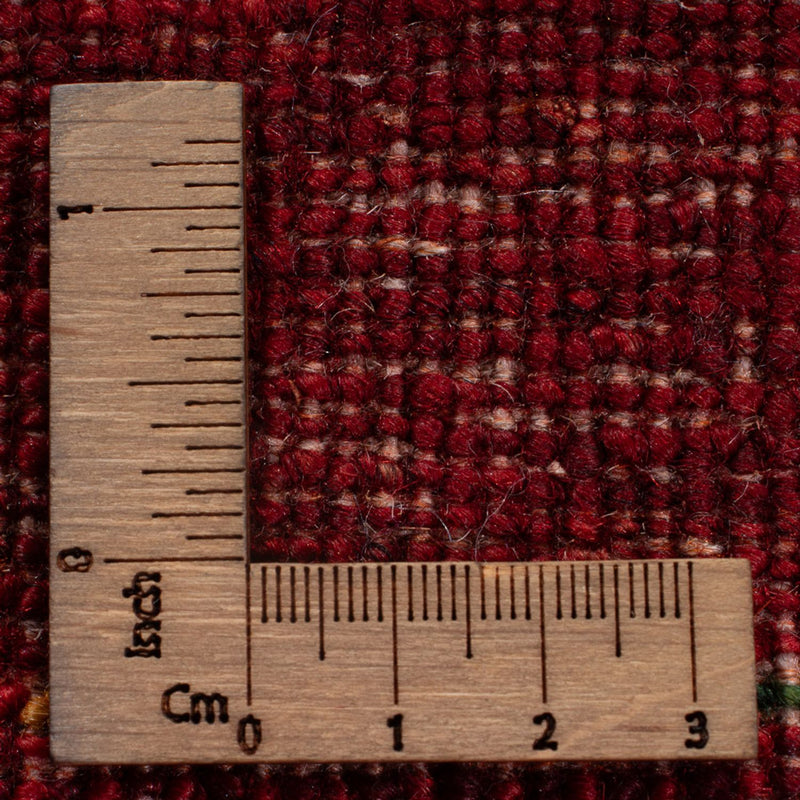 Tapis Gabbeh - Loribaft Persan - 302 x 219 cm - rouge