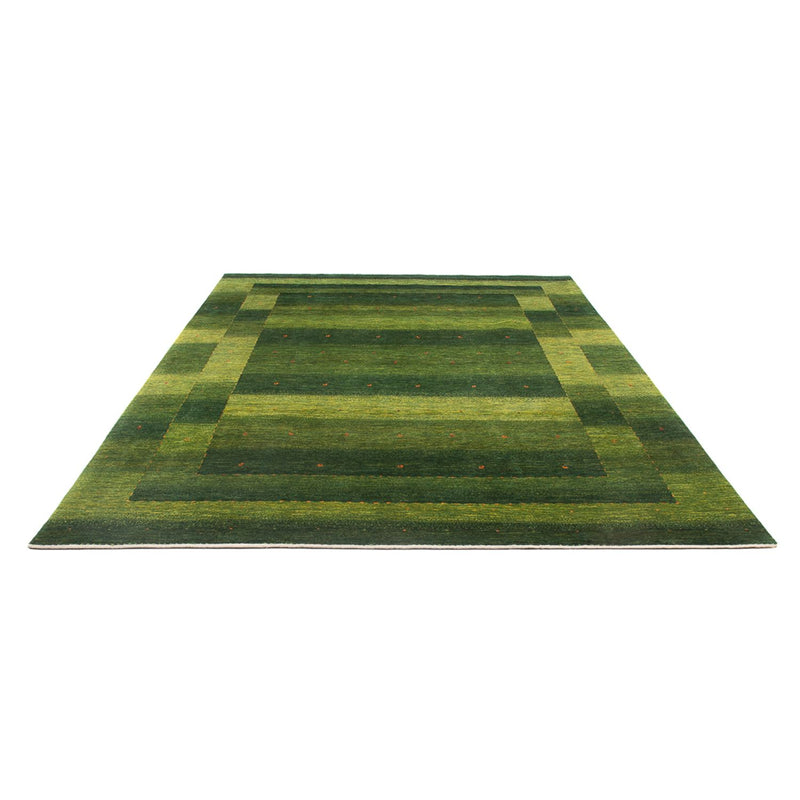 Tapis Gabbeh - Loribaft Persan - 306 x 212 cm - vert