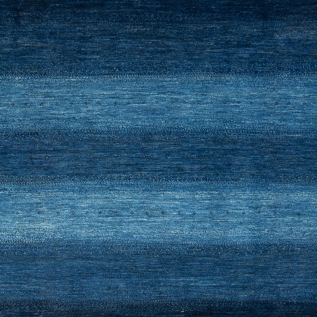 Tapis Gabbeh - Loribaft Persan - 322 x 226 cm - bleu foncé