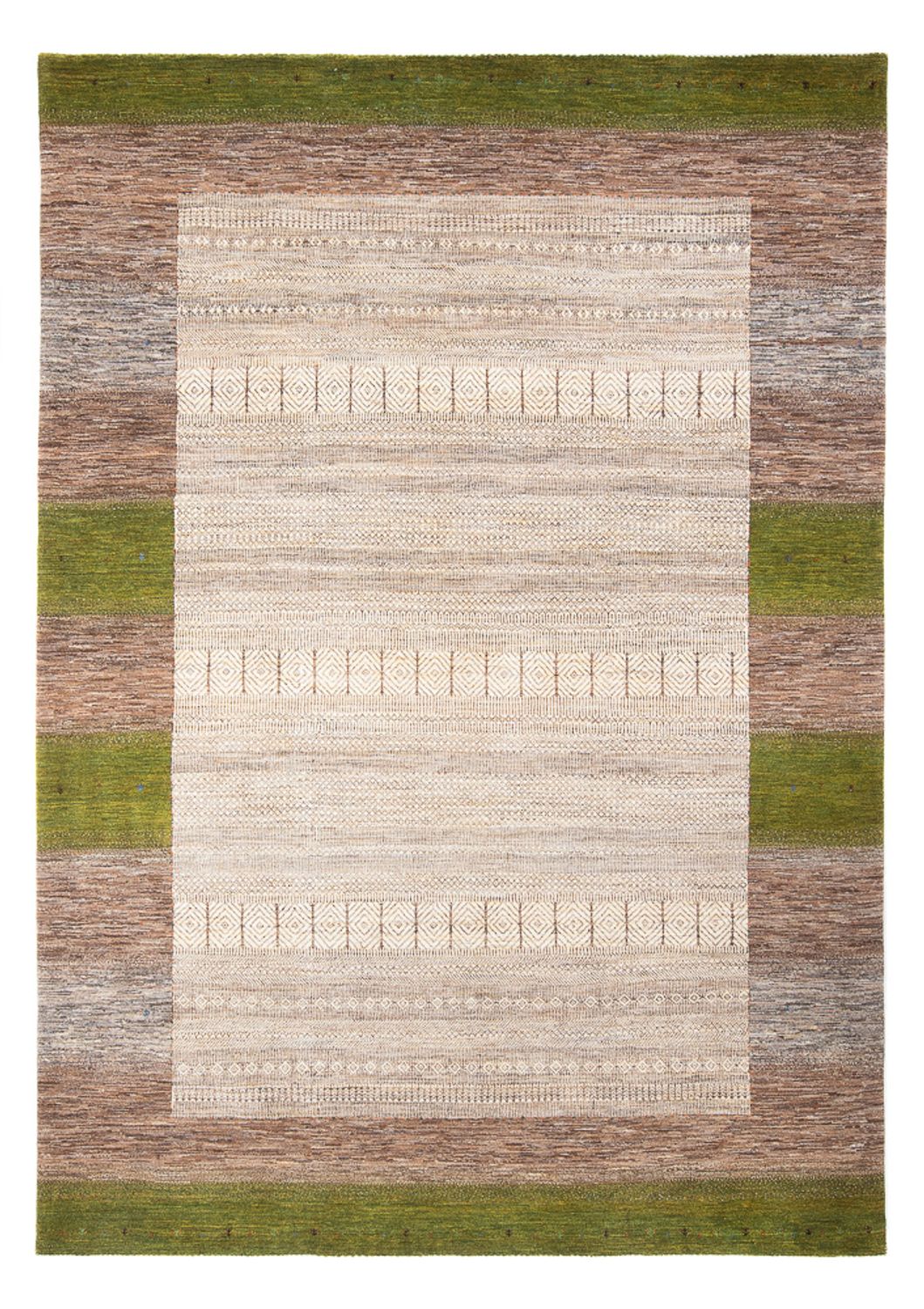 Tapis Gabbeh - Loribaft Persan - 323 x 229 cm - multicolore
