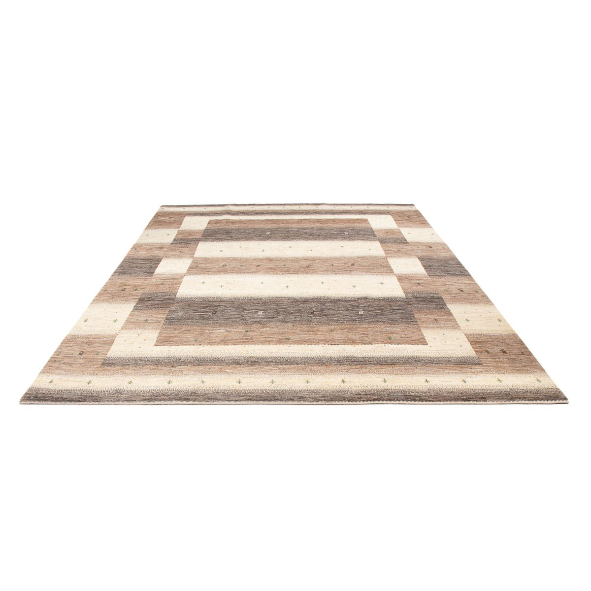 Tapis Gabbeh - Loribaft Persan - 302 x 218 cm - multicolore