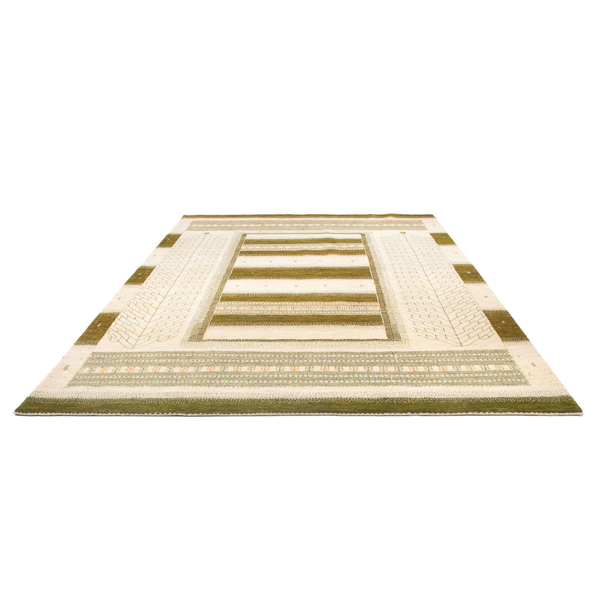 Tapis Gabbeh - Loribaft Persan - 327 x 226 cm - multicolore