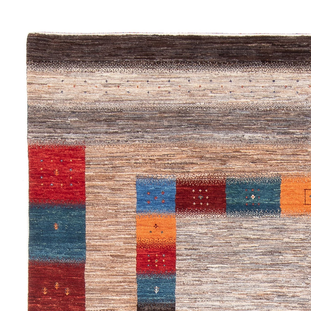 Tapis Gabbeh - Loribaft Persan - 300 x 220 cm - multicolore