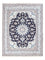 Tapis persan - Nain - Royal - 198 x 147 cm - bleu foncé