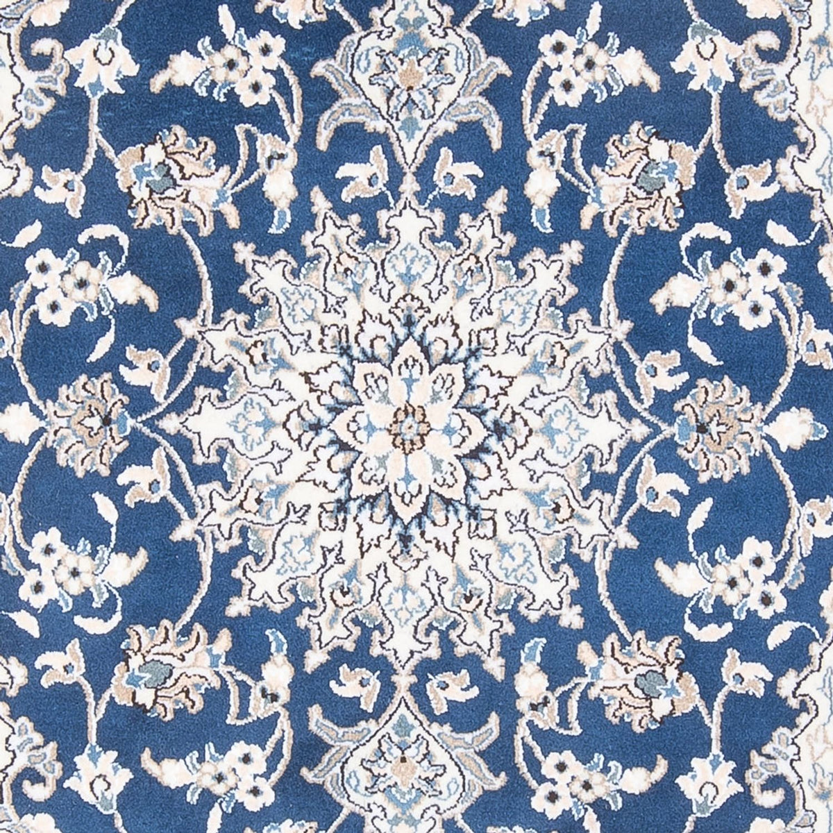 Tapis persan - Nain - Royal - 196 x 147 cm - camel foncé
