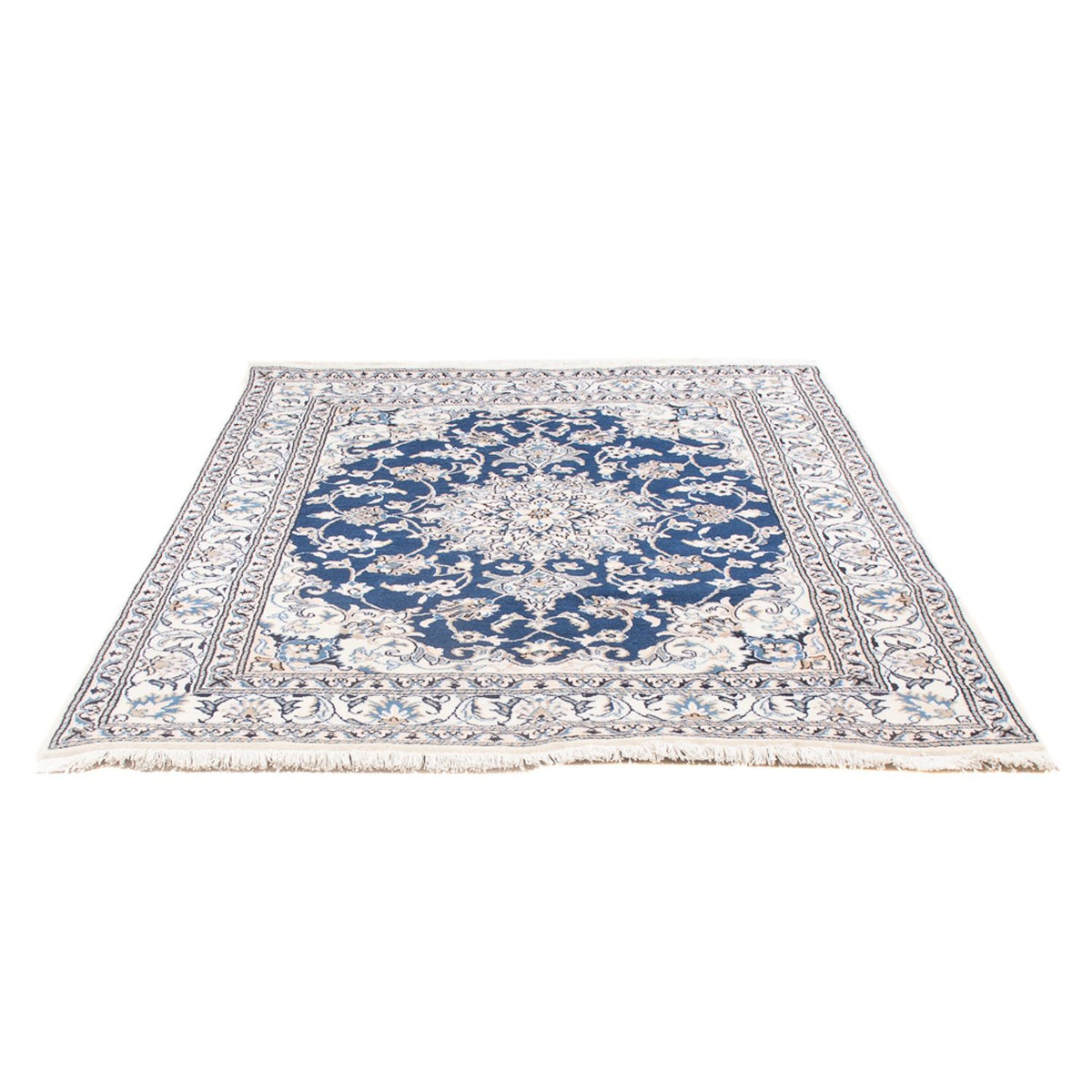 Tapis persan - Nain - Royal - 196 x 147 cm - camel foncé