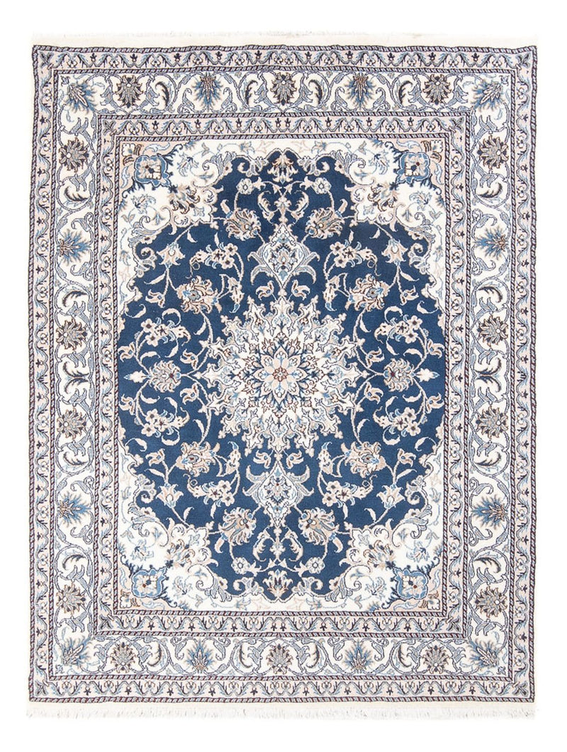 Tapis persan - Nain - Royal - 197 x 147 cm - bleu