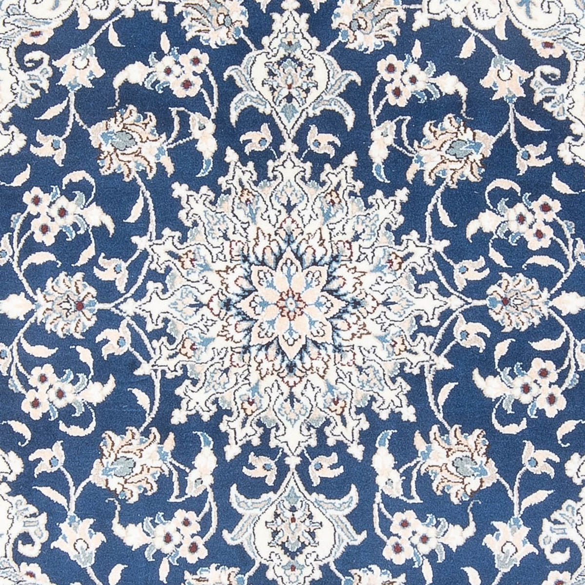 Tapis persan - Nain - Royal - 200 x 148 cm - bleu