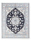 Tapis persan - Nain - Royal - 192 x 148 cm - bleu foncé