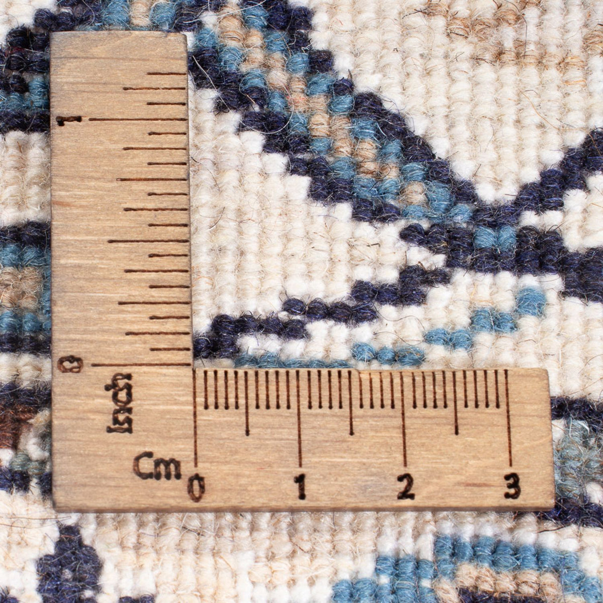 Tapis persan - Nain - Royal - 200 x 155 cm - bleu foncé