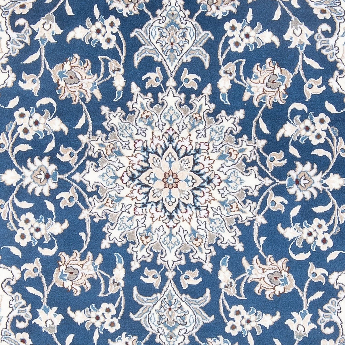 Tapis persan - Nain - Royal - 202 x 150 cm - bleu