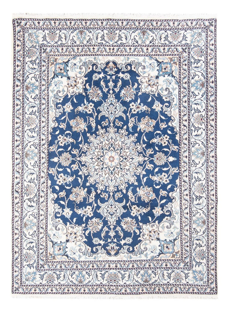 Tapis persan - Nain - Royal - 203 x 146 cm - bleu