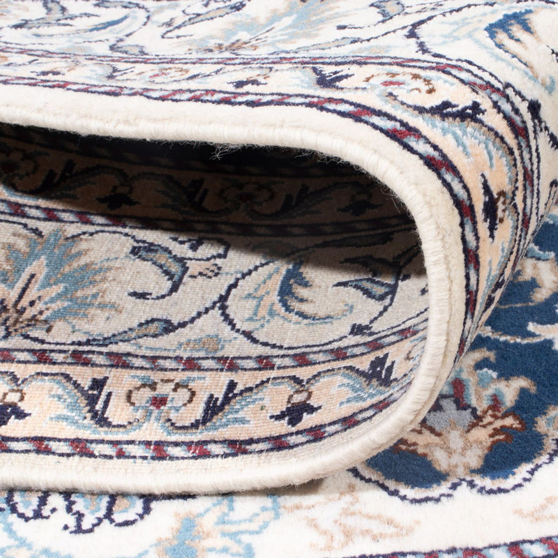 Tapis persan - Nain - Royal - 203 x 146 cm - bleu