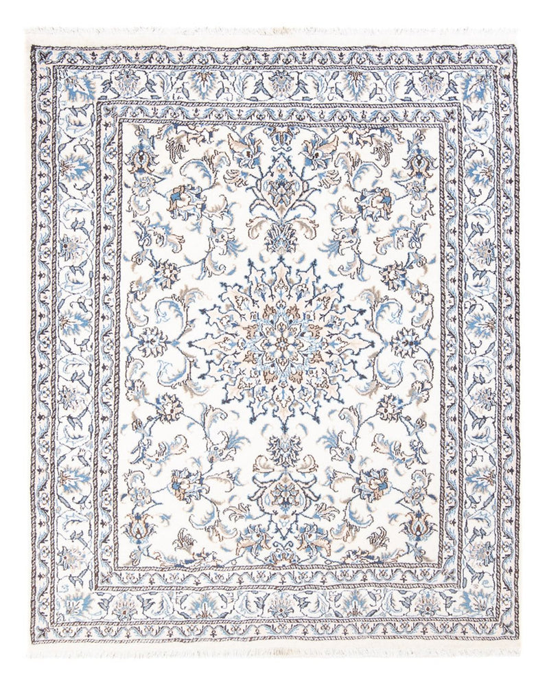 Tapis persan - Nain - Royal - 197 x 149 cm - crème