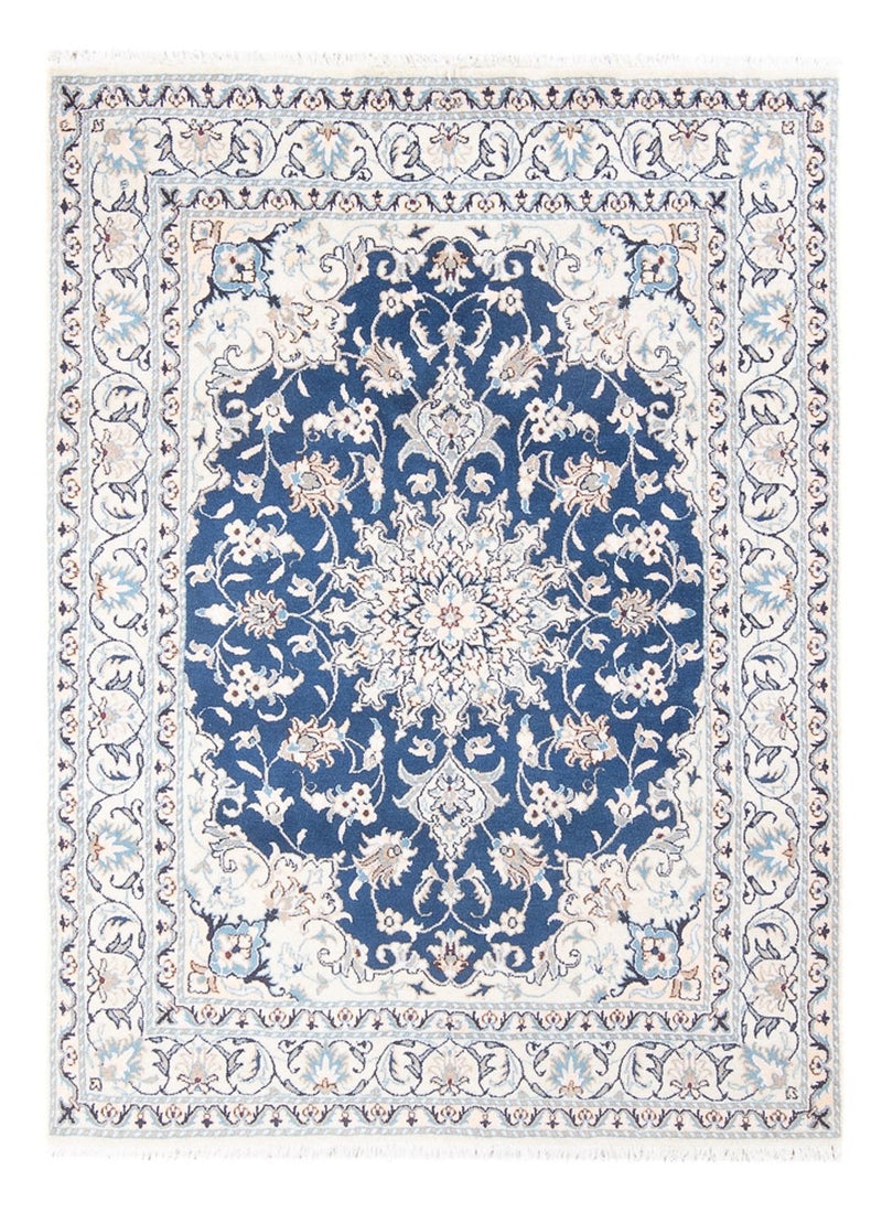 Tapis persan - Nain - Royal - 195 x 145 cm - bleu