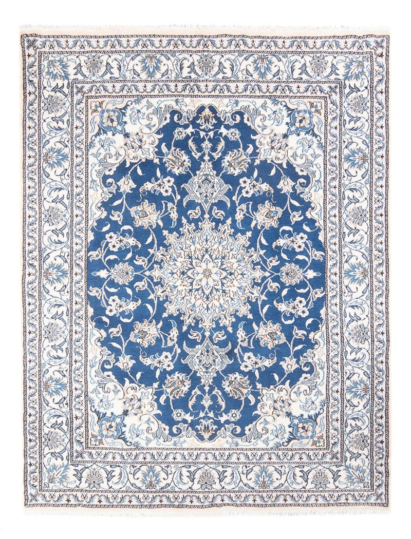 Tapis persan - Nain - Royal - 194 x 147 cm - bleu
