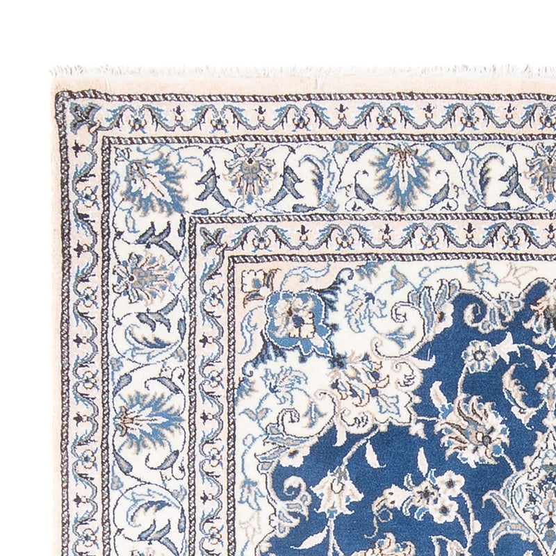Tapis persan - Nain - Royal - 194 x 147 cm - bleu