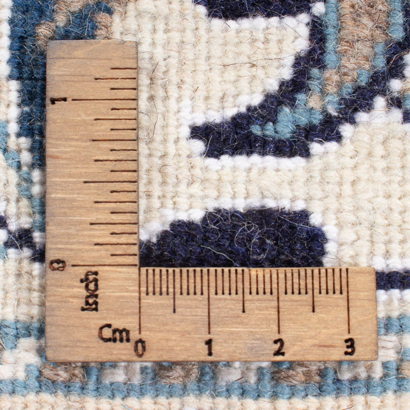 Tapis persan - Nain - Royal - 202 x 156 cm - bleu foncé