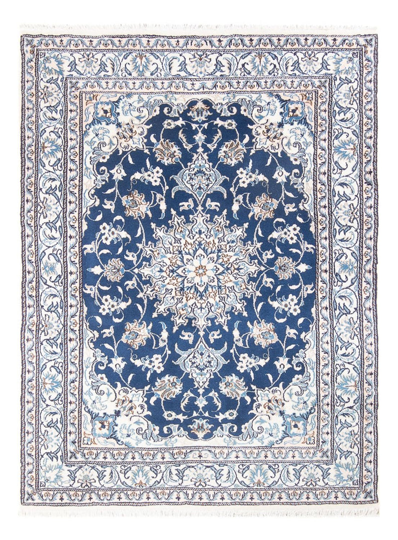 Tapis persan - Nain - Royal - 202 x 149 cm - bleu