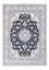 Tapis persan - Nain - Royal - 198 x 150 cm - bleu foncé