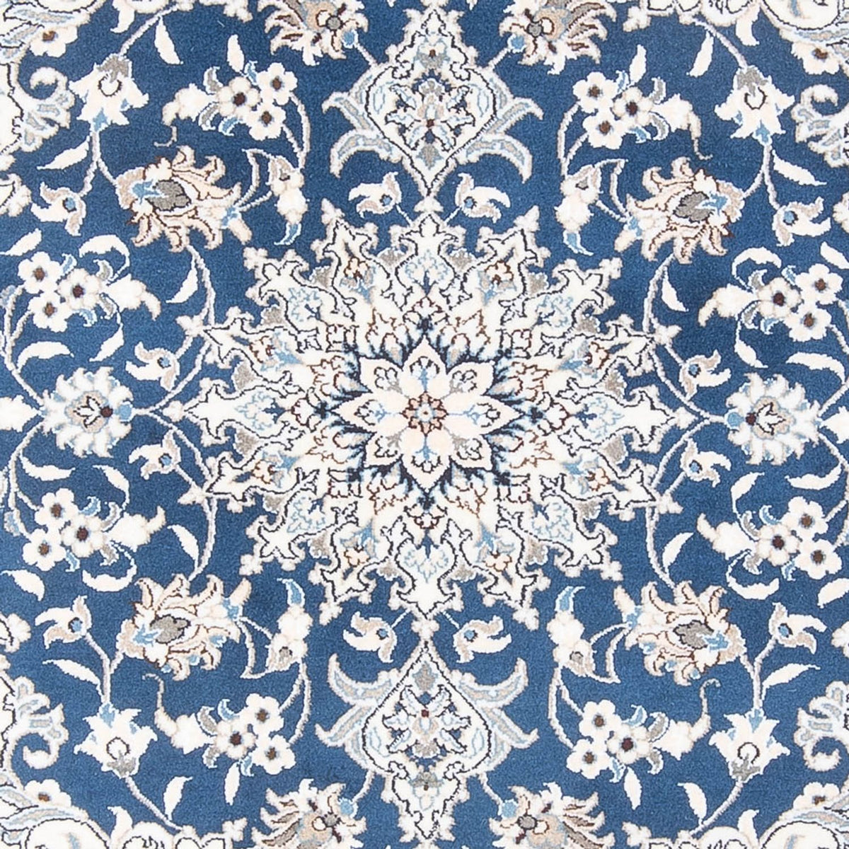 Tapis persan - Nain - Royal - 196 x 147 cm - bleu