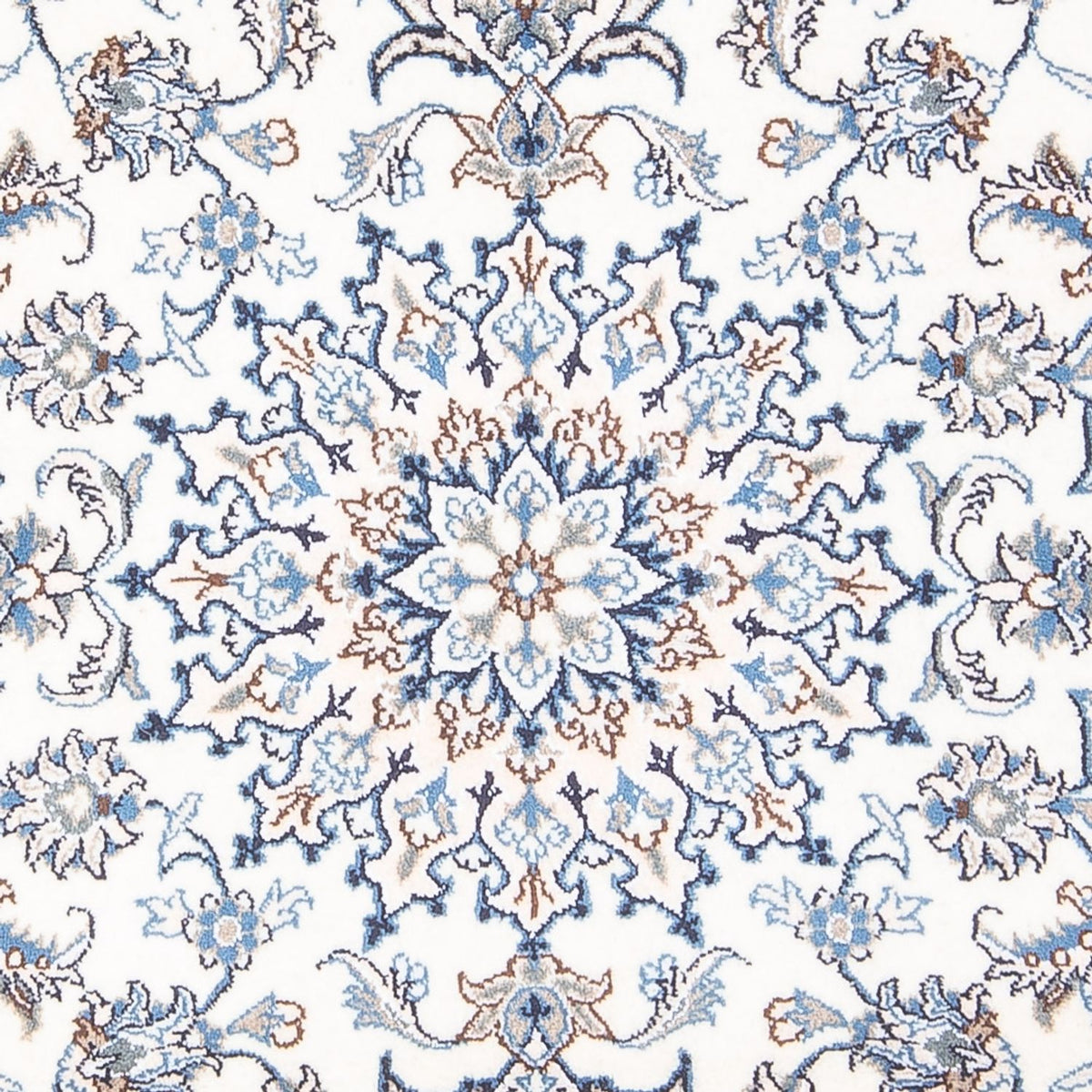 Tapis persan - Nain - 188 x 116 cm - crème