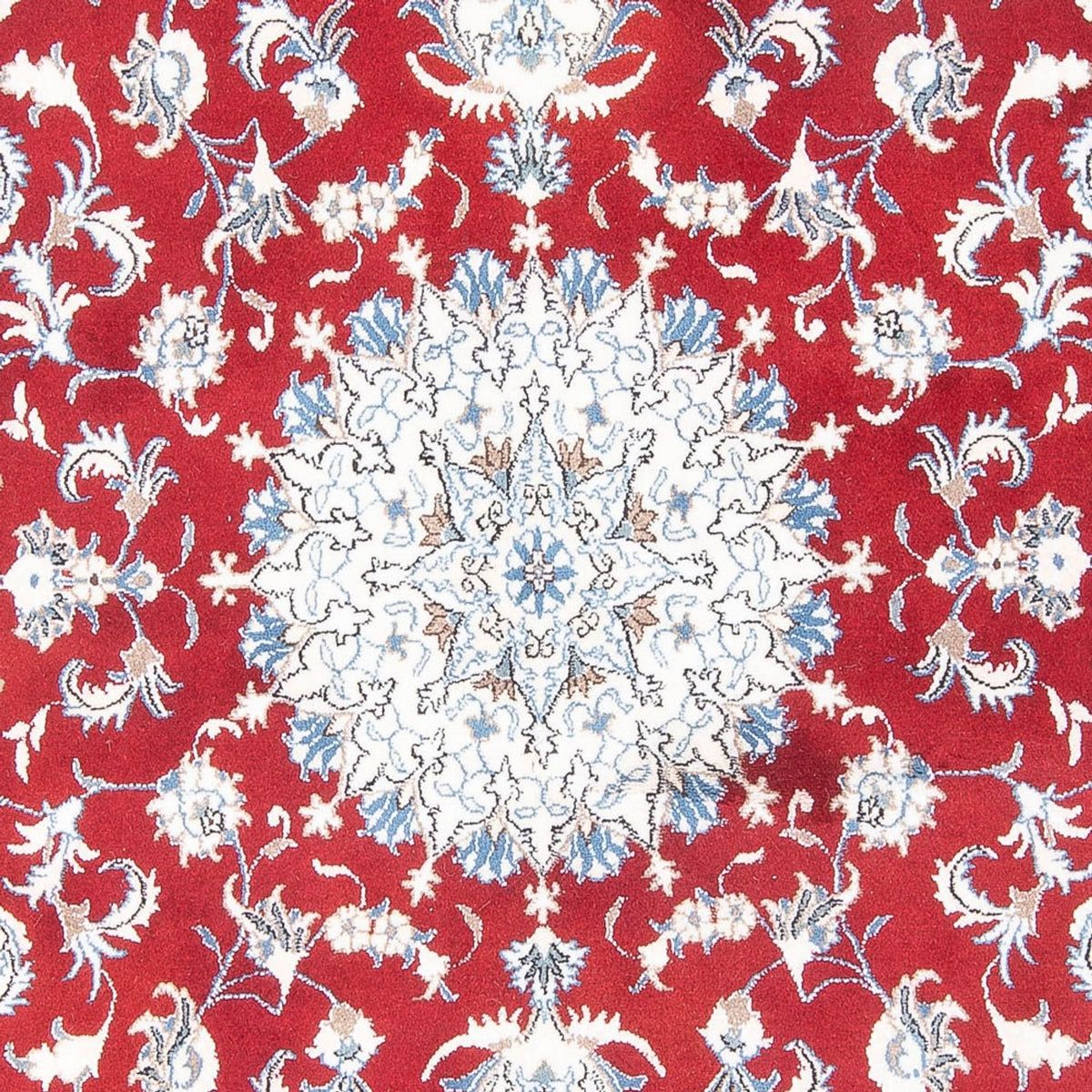 Tapis persan - Nain - 234 x 161 cm - rouge