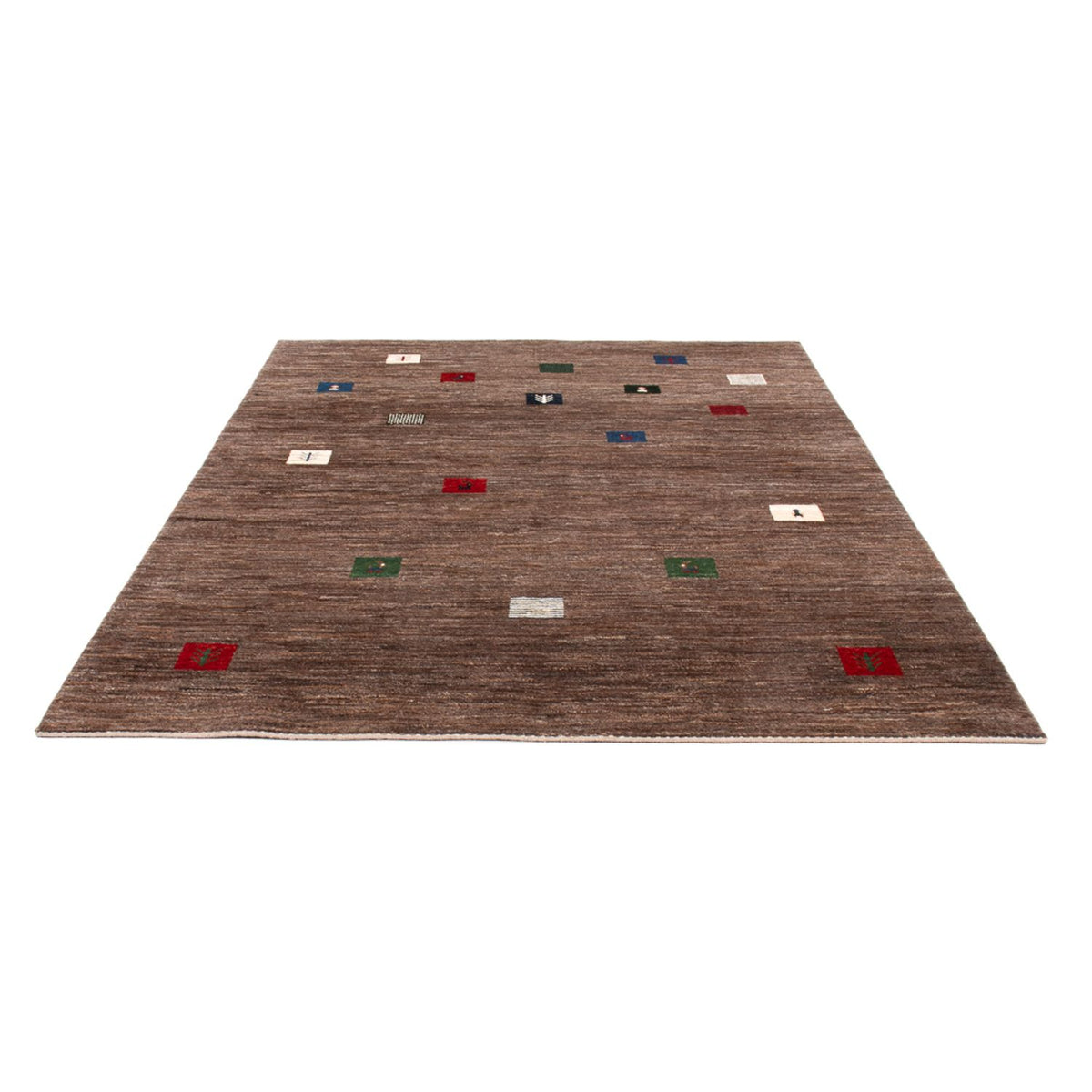 Tapis Gabbeh - Persan - 243 x 170 cm - multicolore