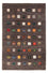 Tapis Gabbeh - Persan - 252 x 175 cm - multicolore