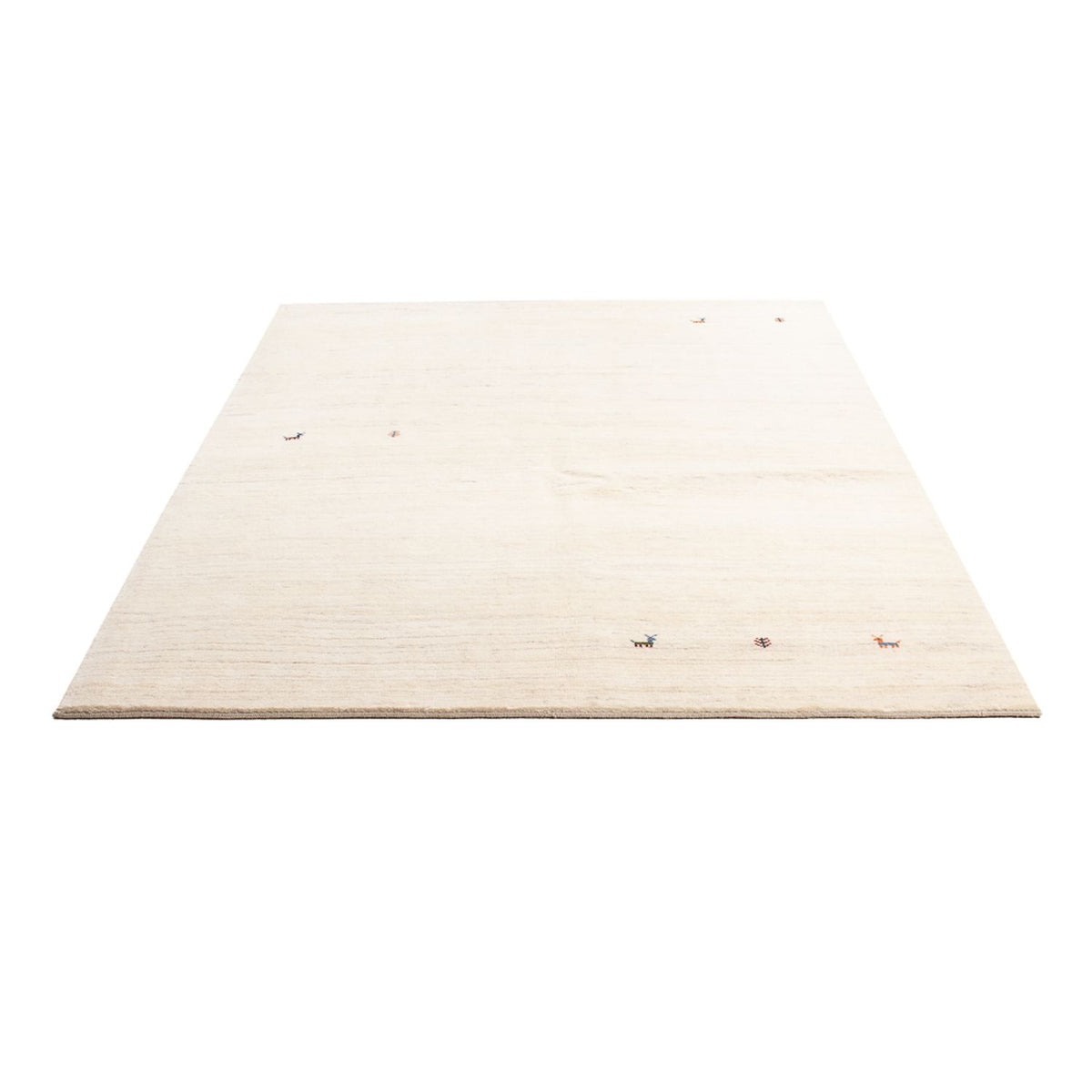 Tapis Gabbeh - Persan - 205 x 150 cm - crème
