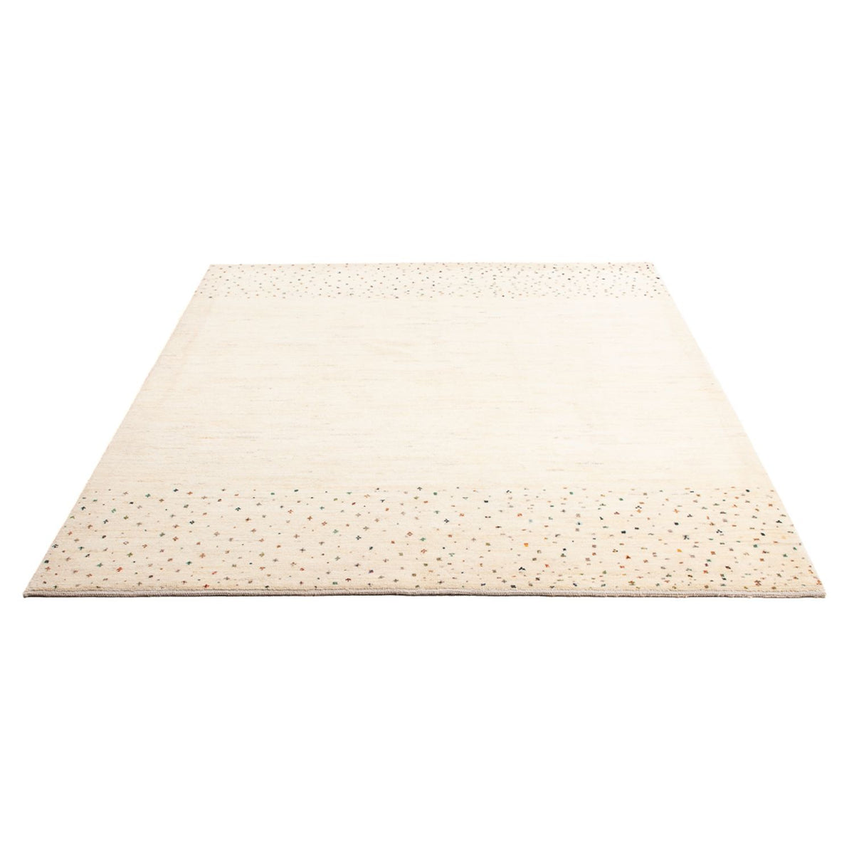 Tapis Gabbeh - Persan - 200 x 150 cm - gris clair