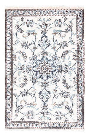 Tapis persan - Nain - 132 x 87 cm - crème