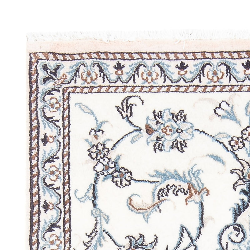 Tapis persan - Nain - 132 x 87 cm - crème
