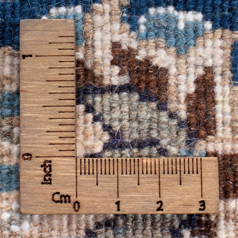 Tapis persan - Nain - 141 x 70 cm - bleu