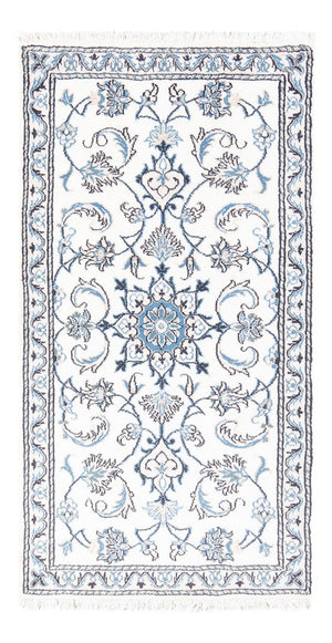 Tapis persan - Nain - 134 x 69 cm - crème