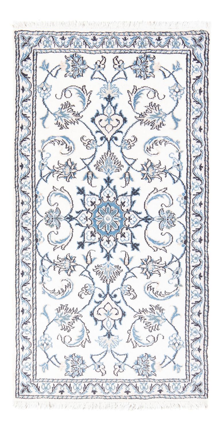 Tapis persan - Nain - 134 x 69 cm - crème