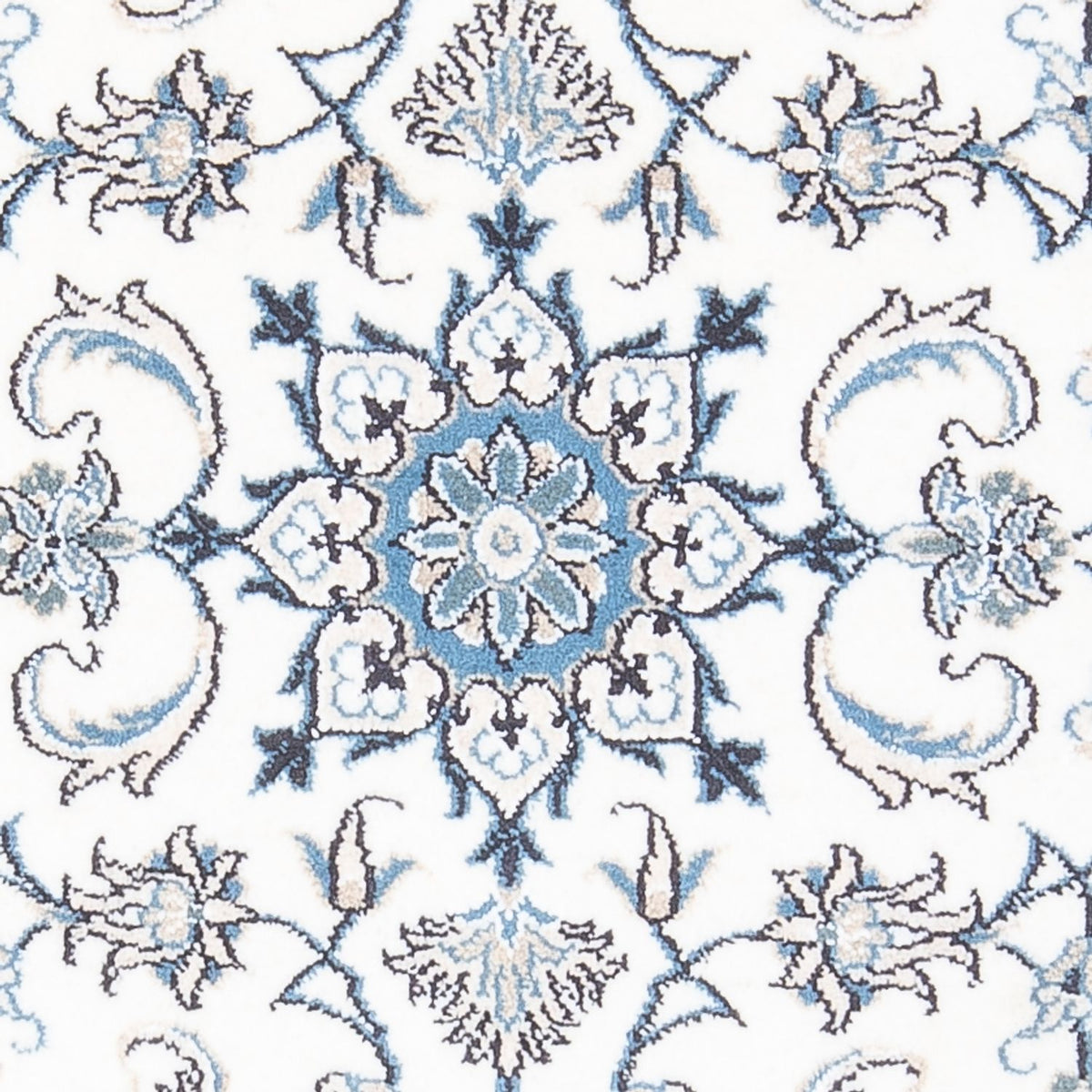 Tapis persan - Nain - 134 x 69 cm - crème
