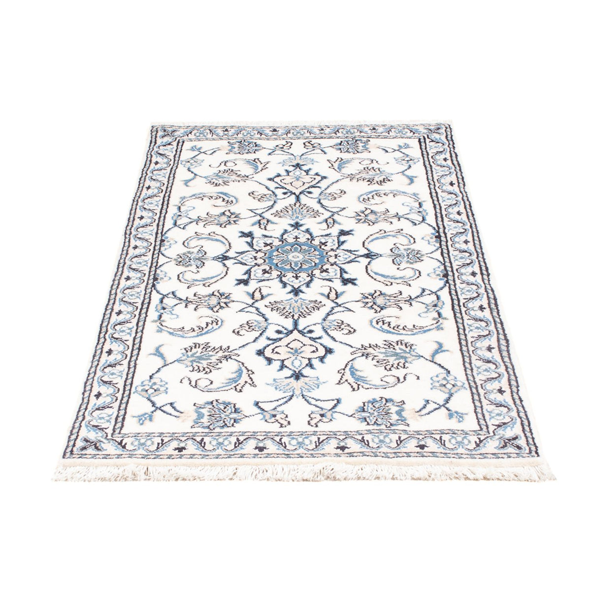 Tapis persan - Nain - 134 x 69 cm - crème