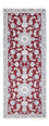 Tapis de couloir Tapis persan - Nain - 194 x 80 cm - rouge